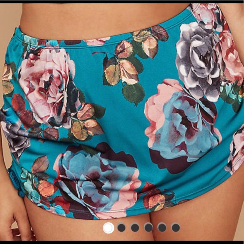 Cacique by Lane Bryant Swim Skirt Bottoms 14